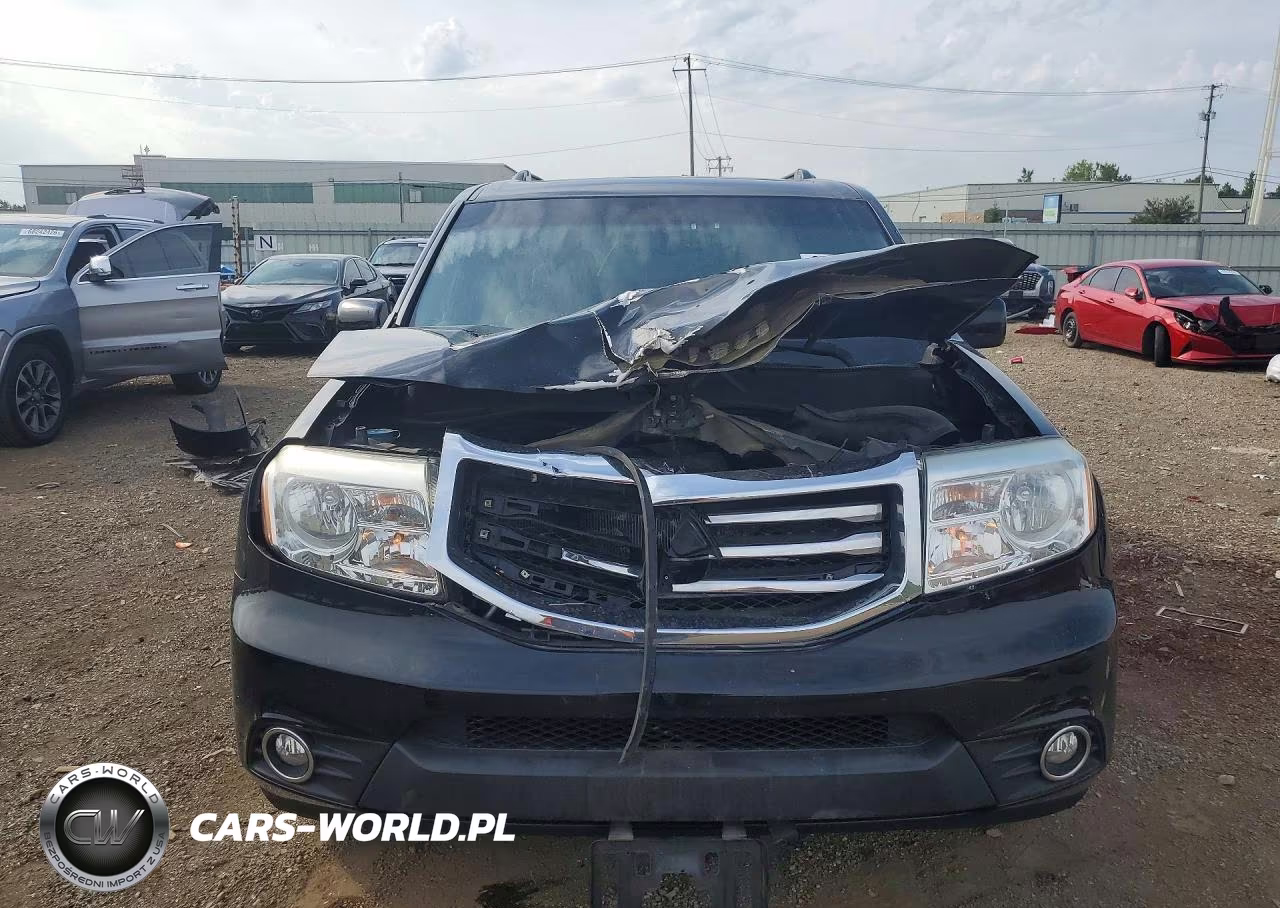 2012 Honda Pilot Exl VIN:5FNYF4H5XCB009514 - 5