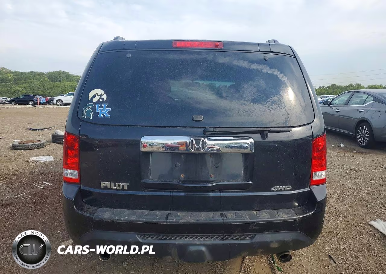 2012 Honda Pilot Exl VIN:5FNYF4H5XCB009514 - 6