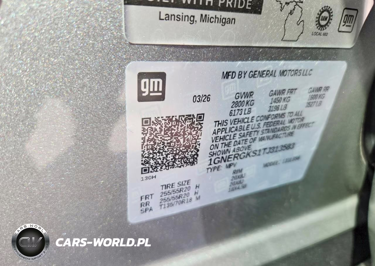 2026 Chevrolet Traverse Lt VIN:1GNERGKS1TJ313583 - 13