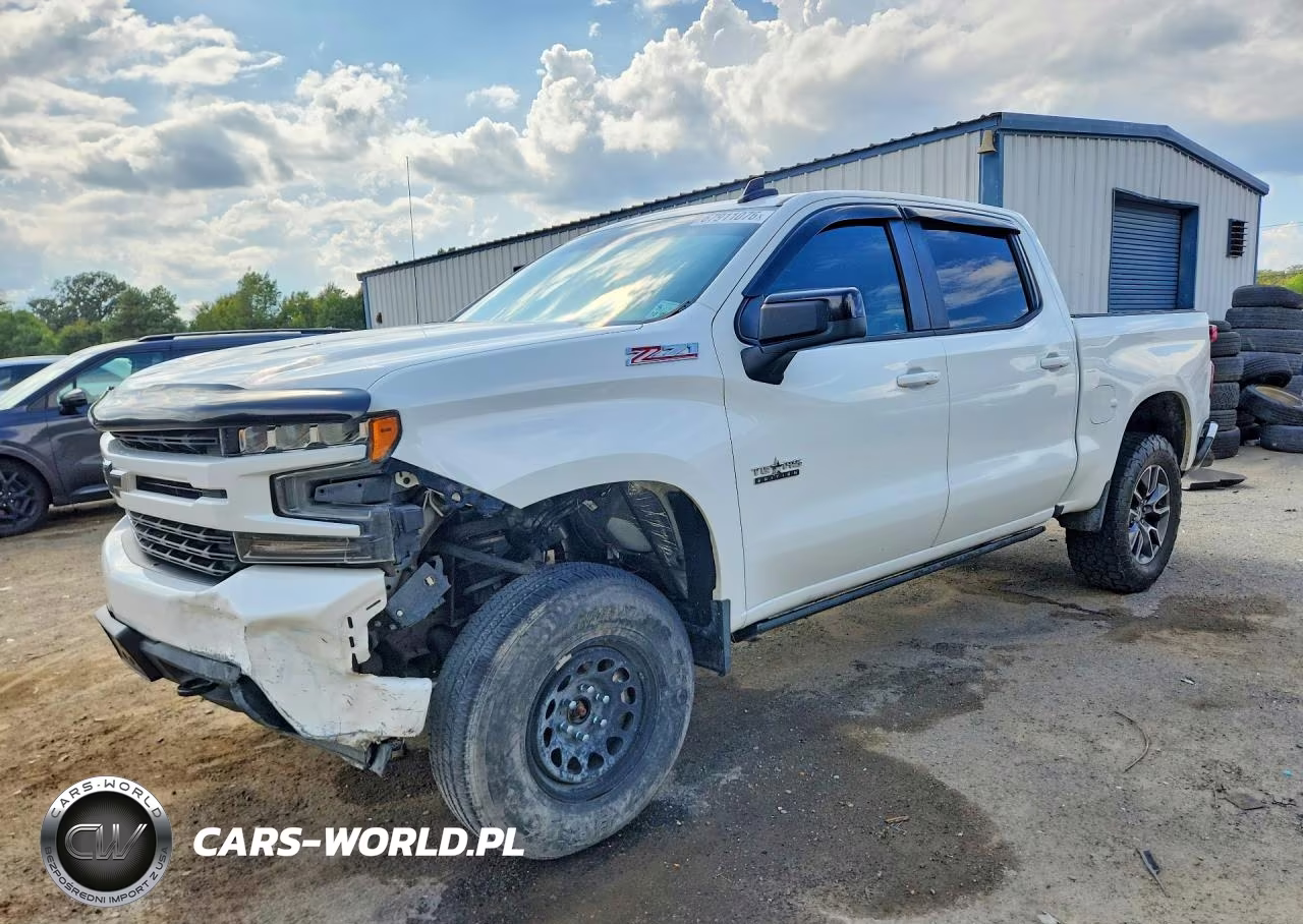 2020 Chevrolet Silverado K1500 Rst VIN:3GCUYEEL0LG276592 - 1
