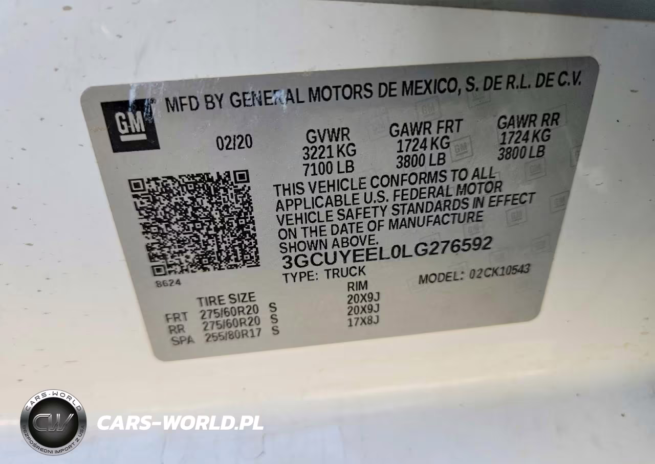 2020 Chevrolet Silverado K1500 Rst VIN:3GCUYEEL0LG276592 - 12