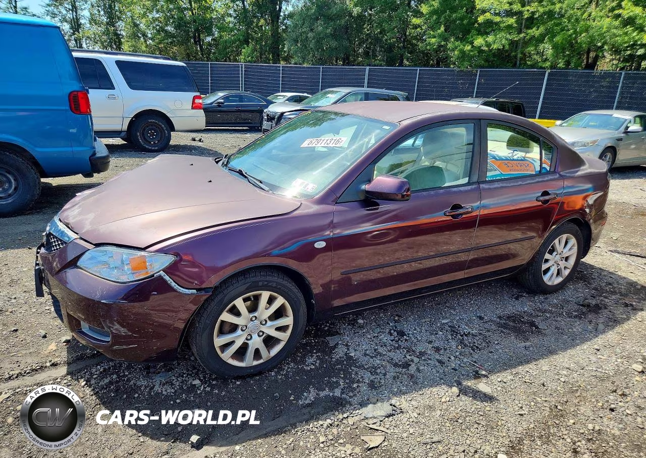 2008 Mazda 3 I VIN:JM1BK32F381809777 - 1