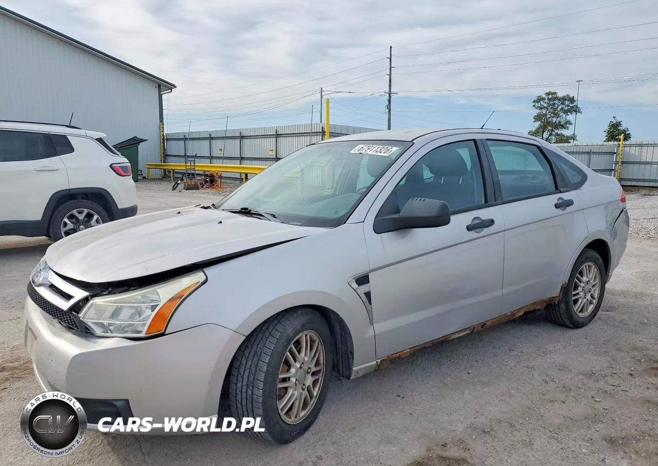 2008 Ford Focus Se VIN:1FAHP35N98W242790 - 1