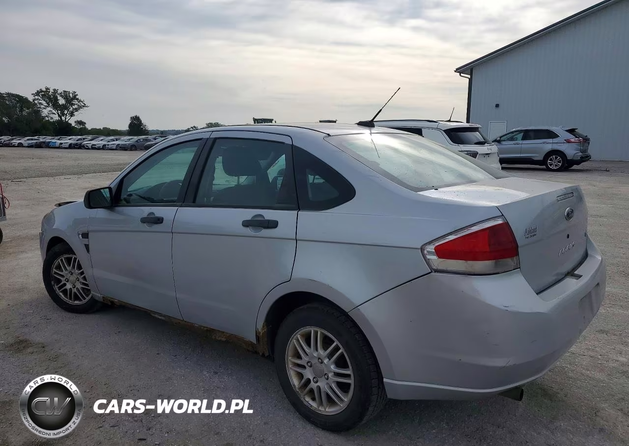2008 Ford Focus Se VIN:1FAHP35N98W242790 - 2