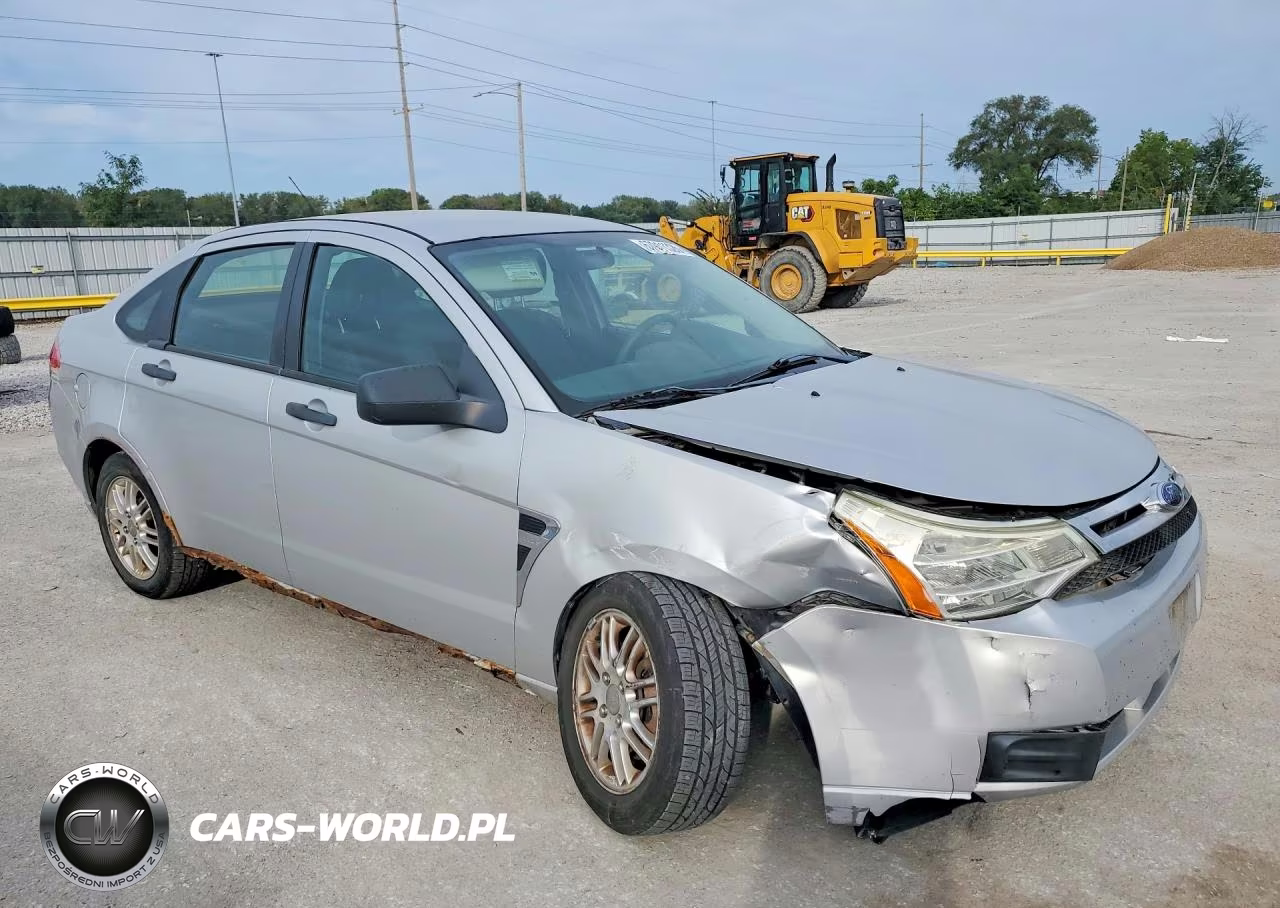 2008 Ford Focus Se VIN:1FAHP35N98W242790 - 4