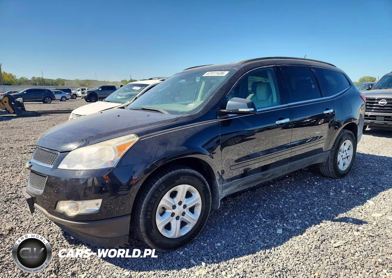 2011 Chevrolet Traverse Lt VIN:1GNKRJED9BJ306876 - 1