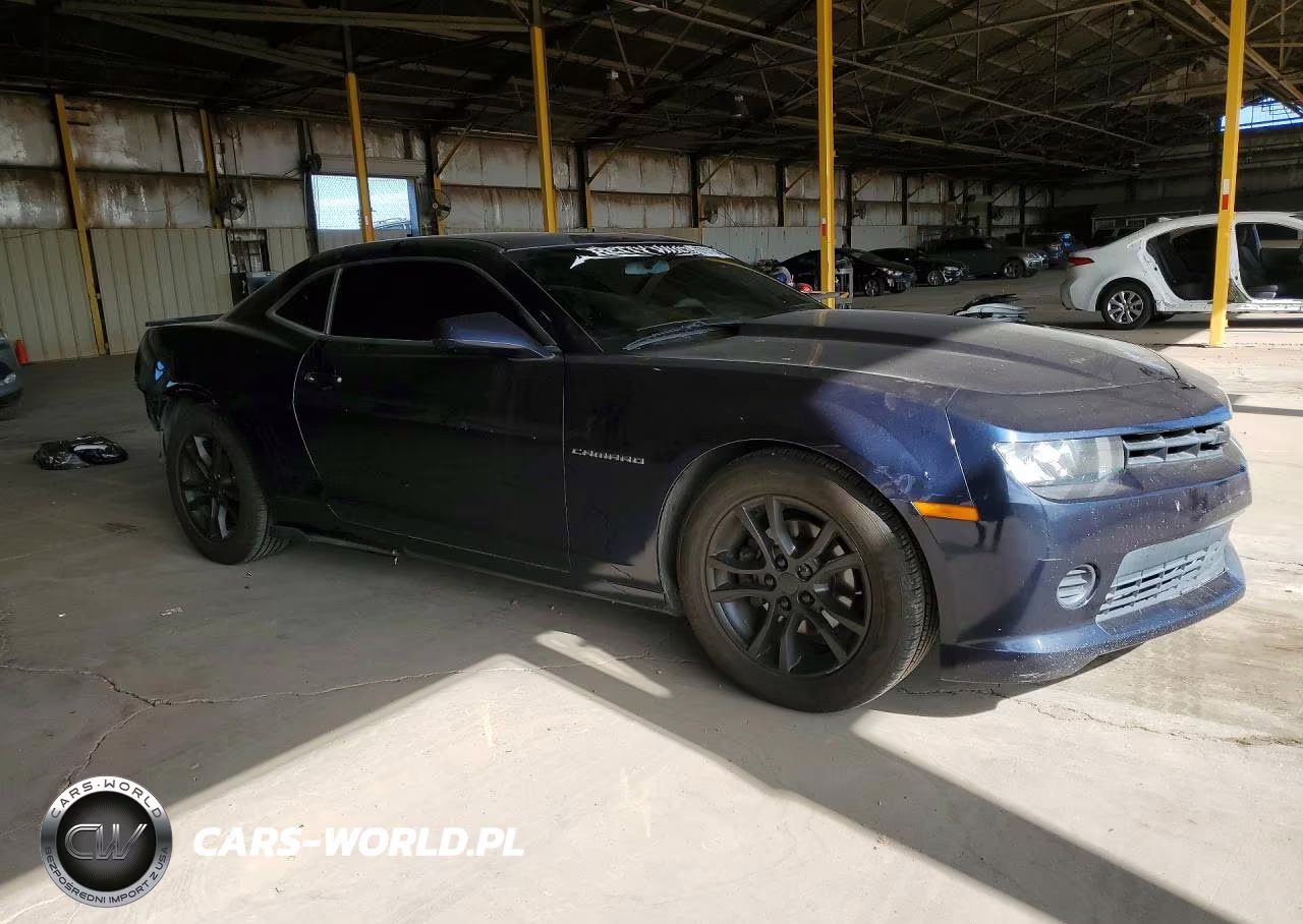 2015 Chevrolet Camaro Ls VIN:2G1FB1E38F9300082 - 4