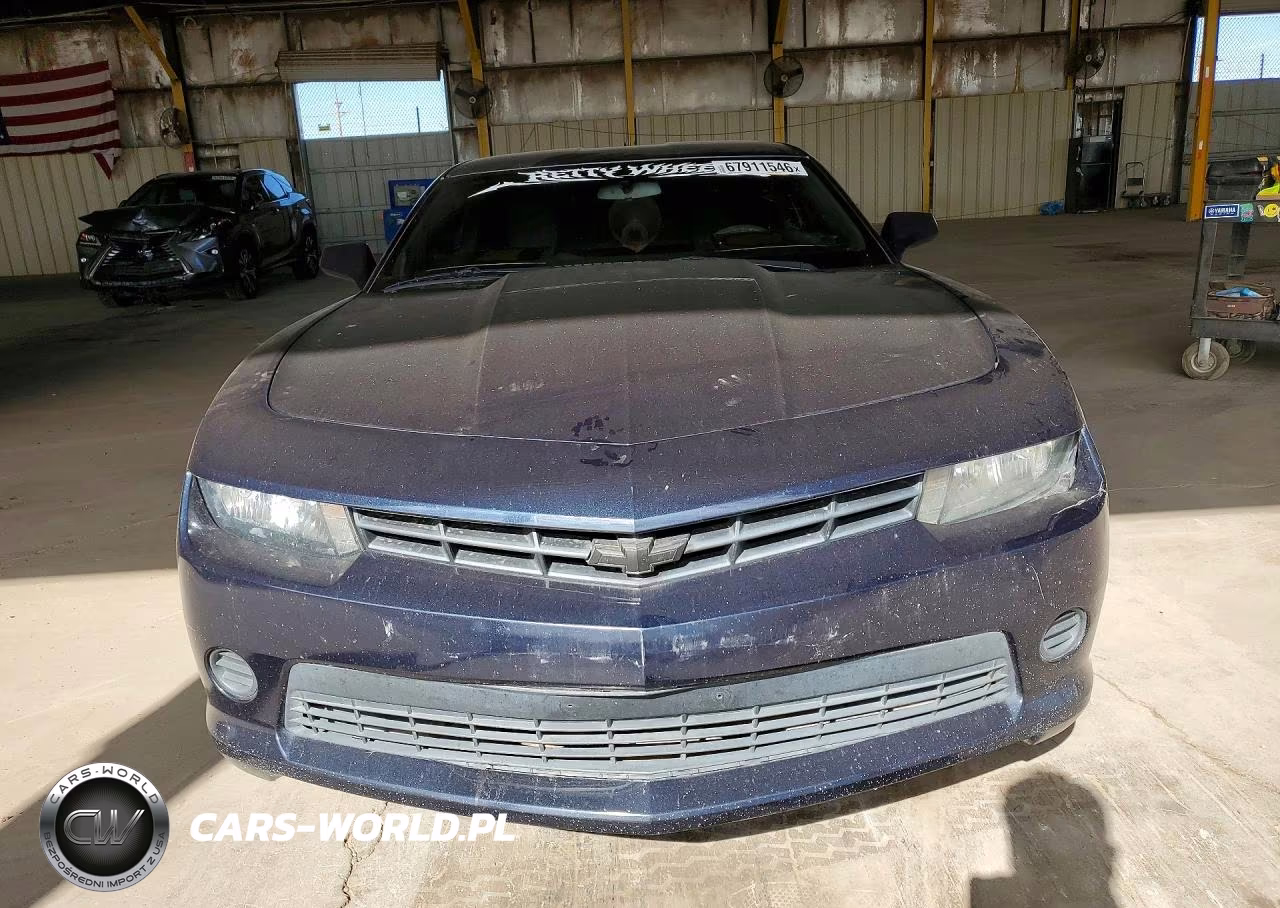 2015 Chevrolet Camaro Ls VIN:2G1FB1E38F9300082 - 5