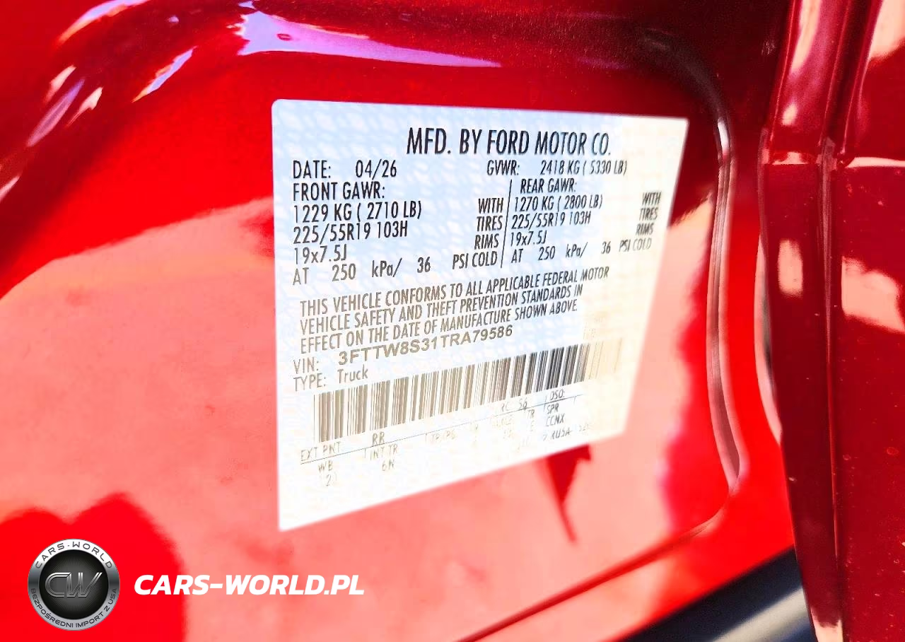2026 Ford Maverick Lariat VIN:3FTTW8S31TRA79586 - 12