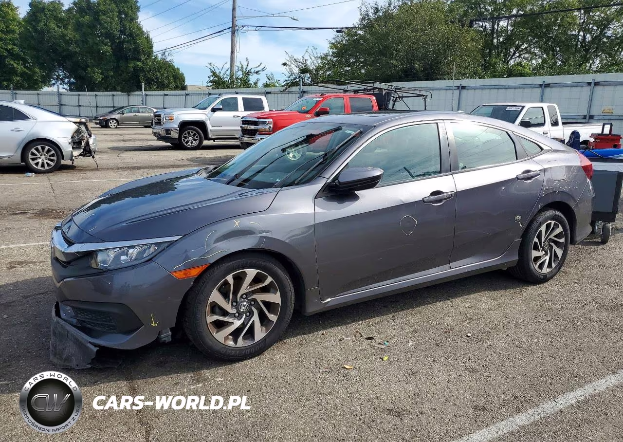 2017 Honda Civic Ex VIN:19XFC2F79HE041599 - 1