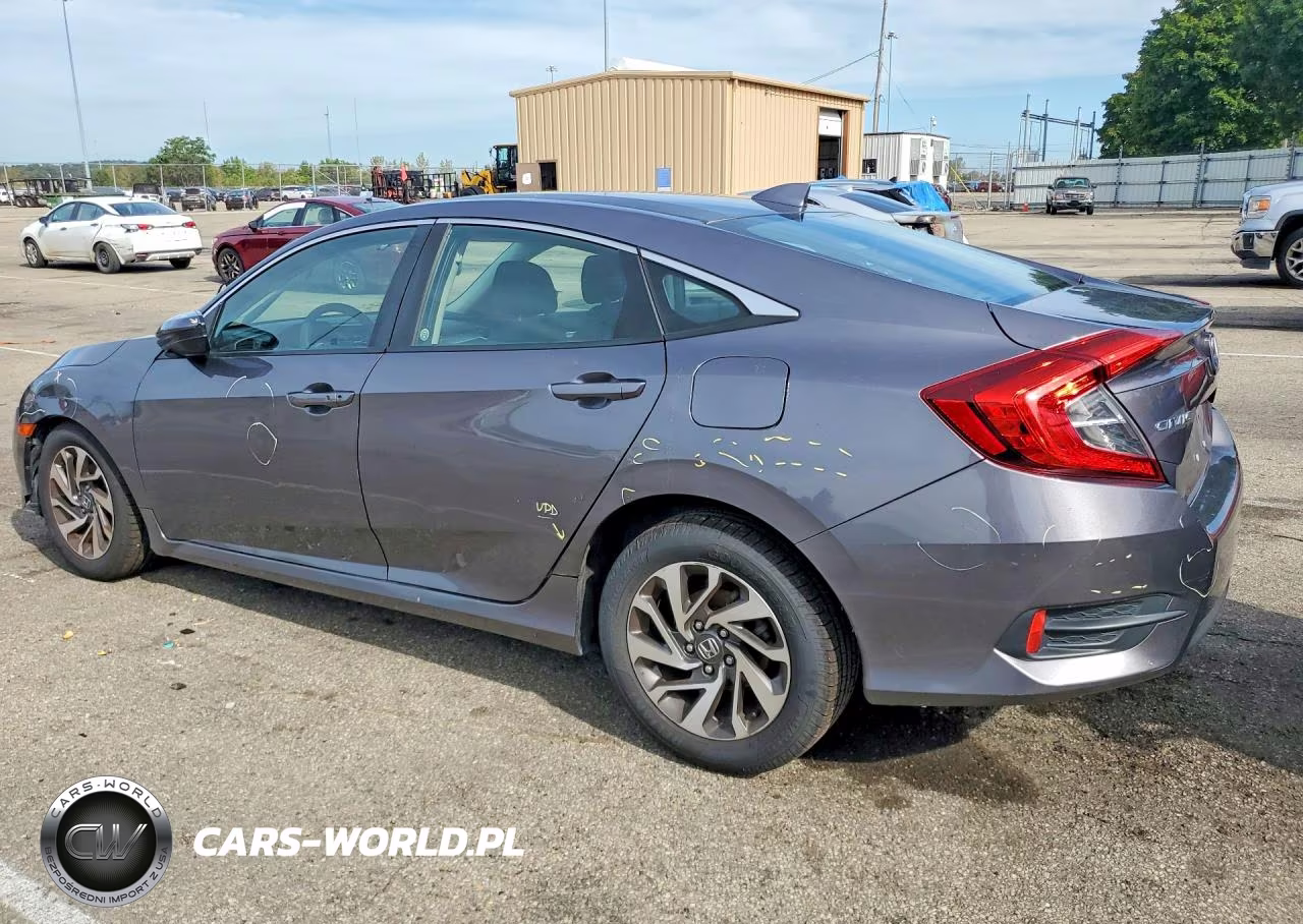 2017 Honda Civic Ex VIN:19XFC2F79HE041599 - 2