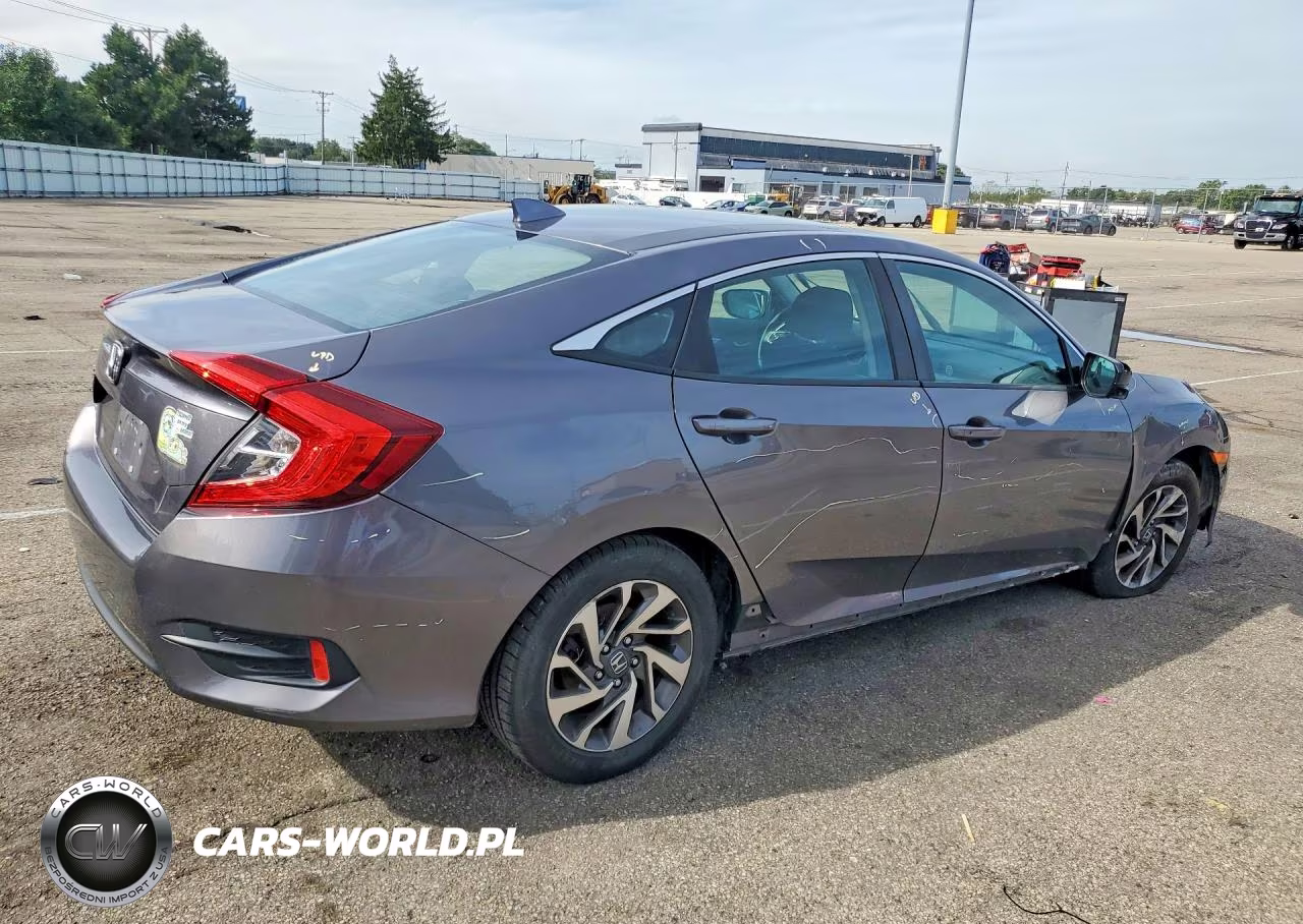 2017 Honda Civic Ex VIN:19XFC2F79HE041599 - 3