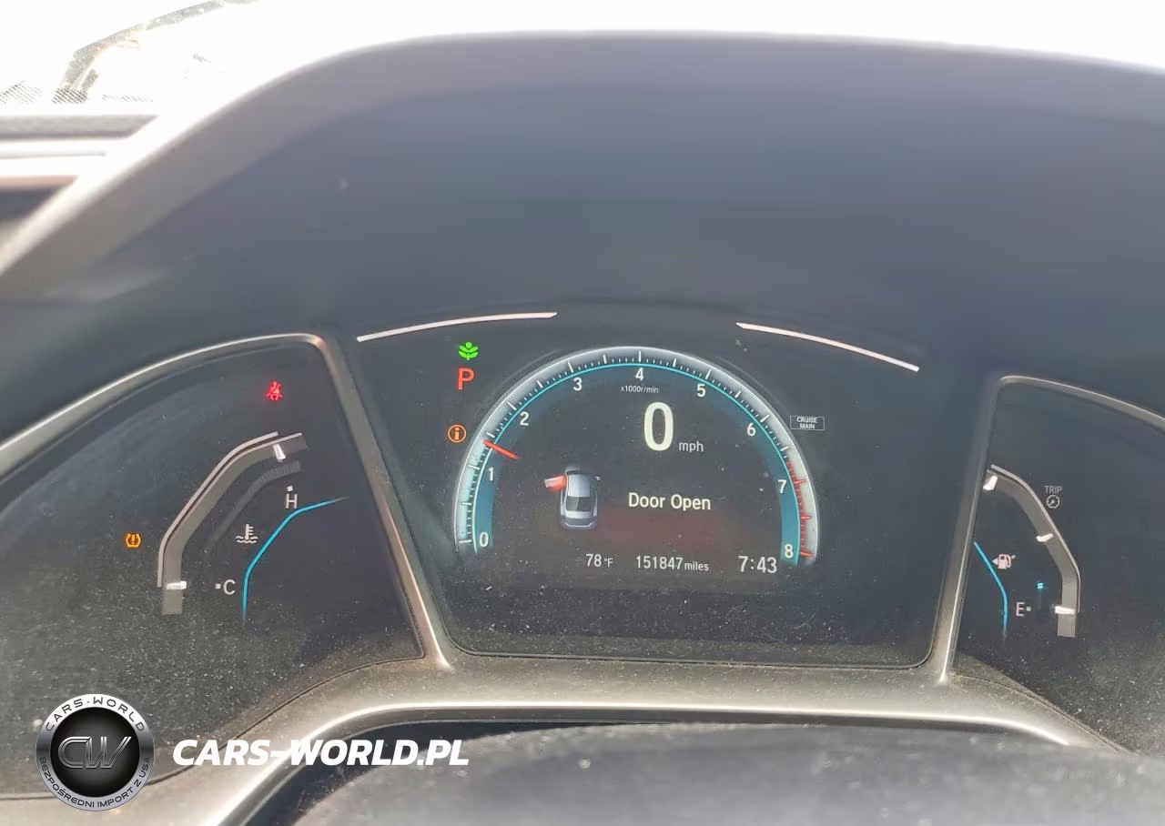 2017 Honda Civic Ex VIN:19XFC2F79HE041599 - 9