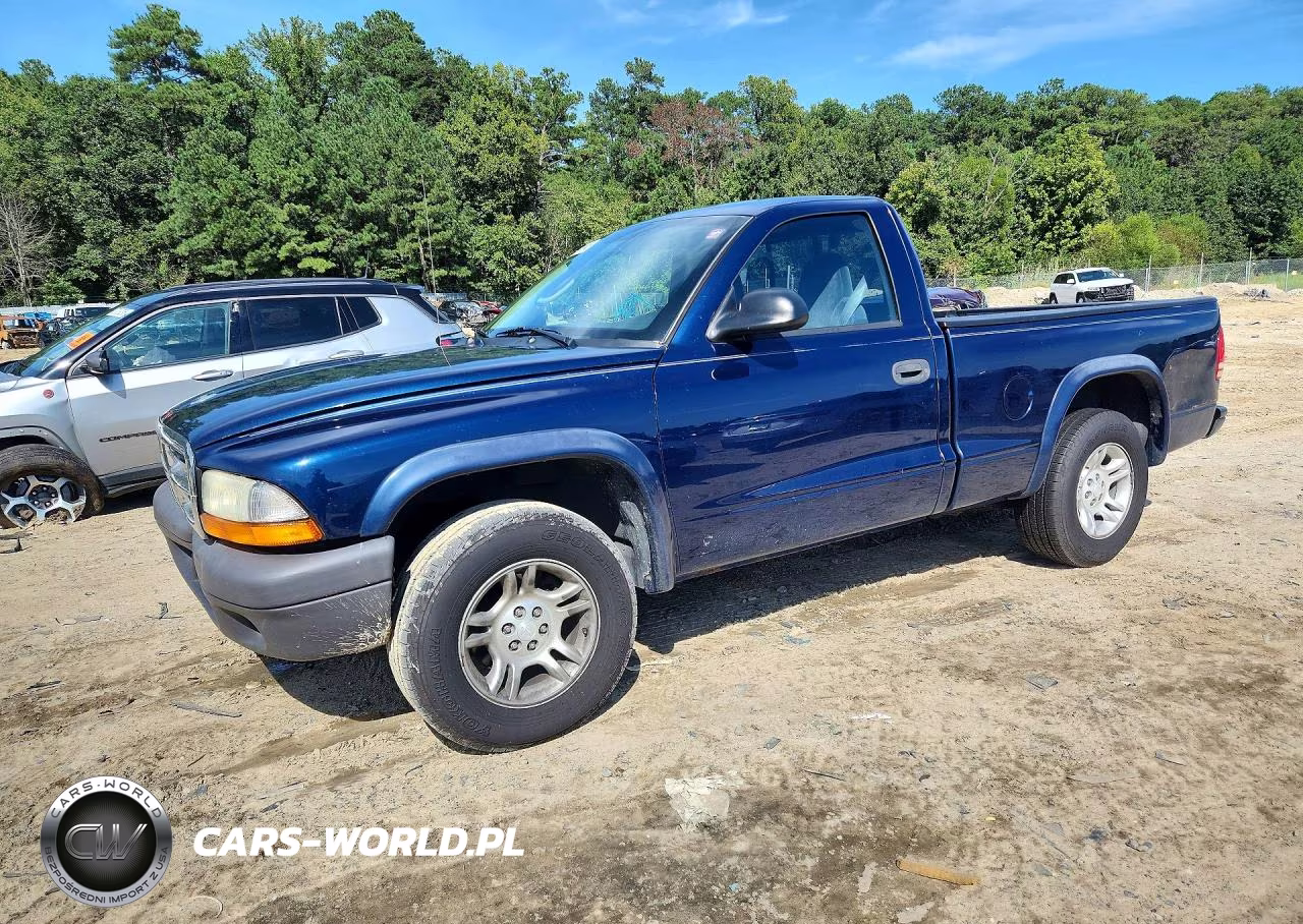 2004 Dodge Dakota Sxt VIN:1D7FL16K44S570311 - 1