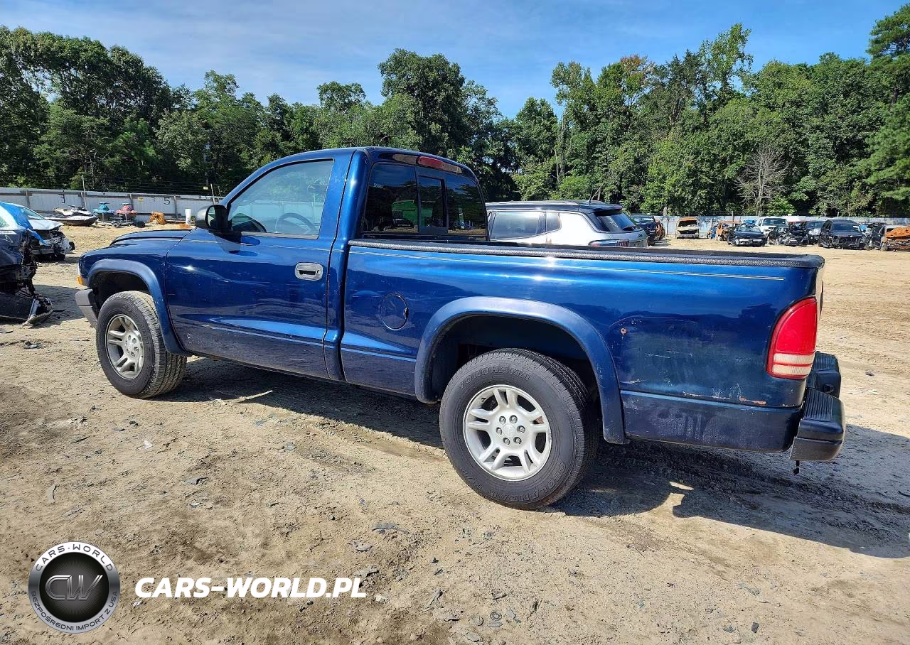 2004 Dodge Dakota Sxt VIN:1D7FL16K44S570311 - 2