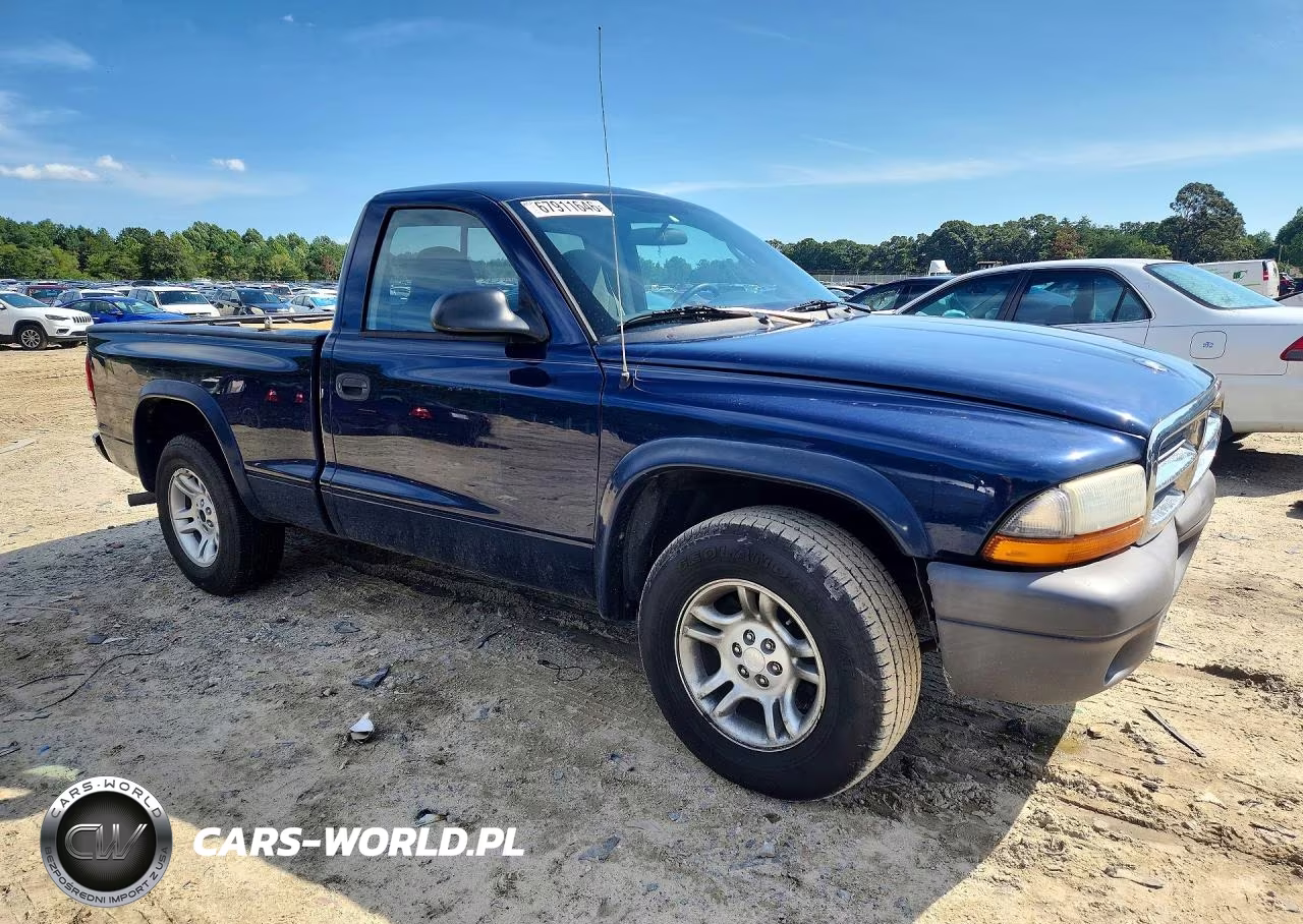 2004 Dodge Dakota Sxt VIN:1D7FL16K44S570311 - 4