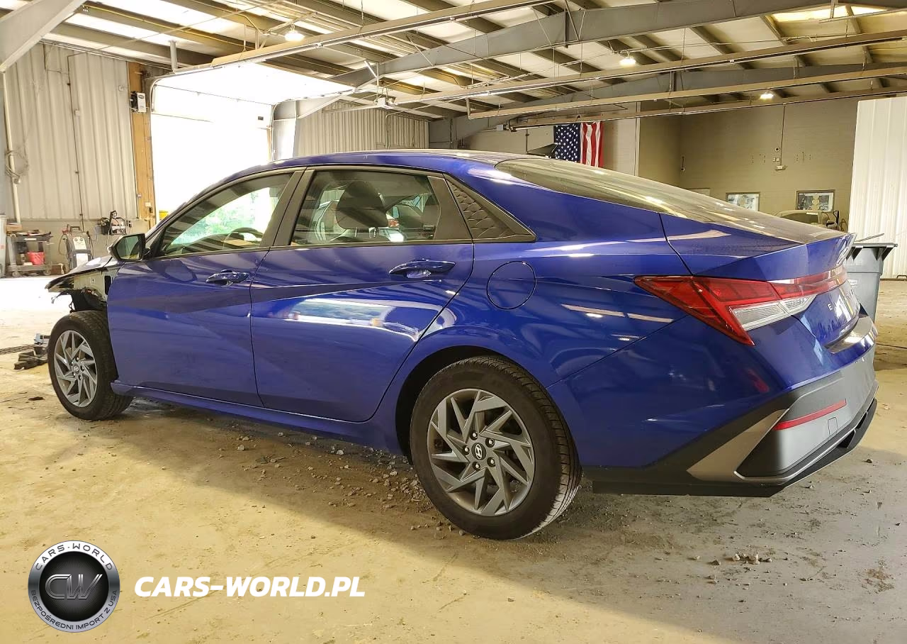 2024 Hyundai Elantra Blue VIN:KMHLM4DJ8RU106290 - 2