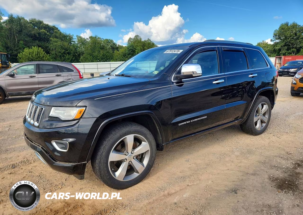 2014 Jeep Grand Cherokee Overland VIN:1C4RJFCT0EC190997 - 1