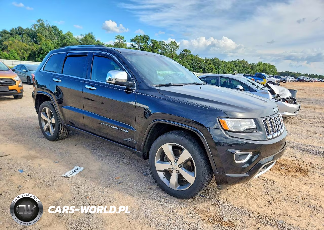 2014 Jeep Grand Cherokee Overland VIN:1C4RJFCT0EC190997 - 4