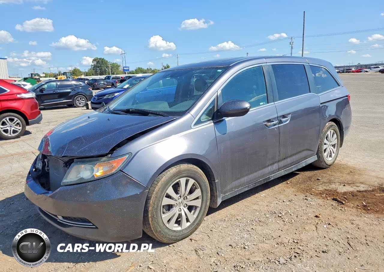 2016 Honda Odyssey Exl VIN:5FNRL5H63GB002924 - 1