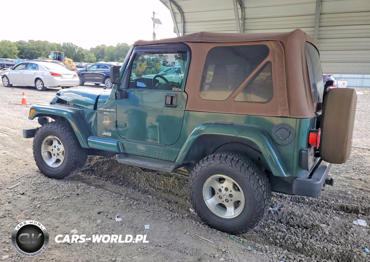 2000 Jeep Wrangler - Tj Sahara VIN:1J4FA59S1YP725399 - 2