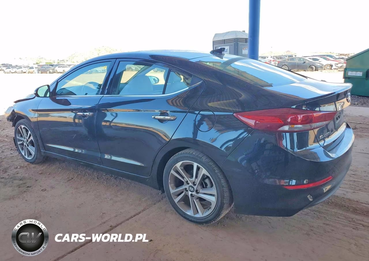 2017 Hyundai Elantra Limited VIN:5NPD84LF7HH115789 - 2