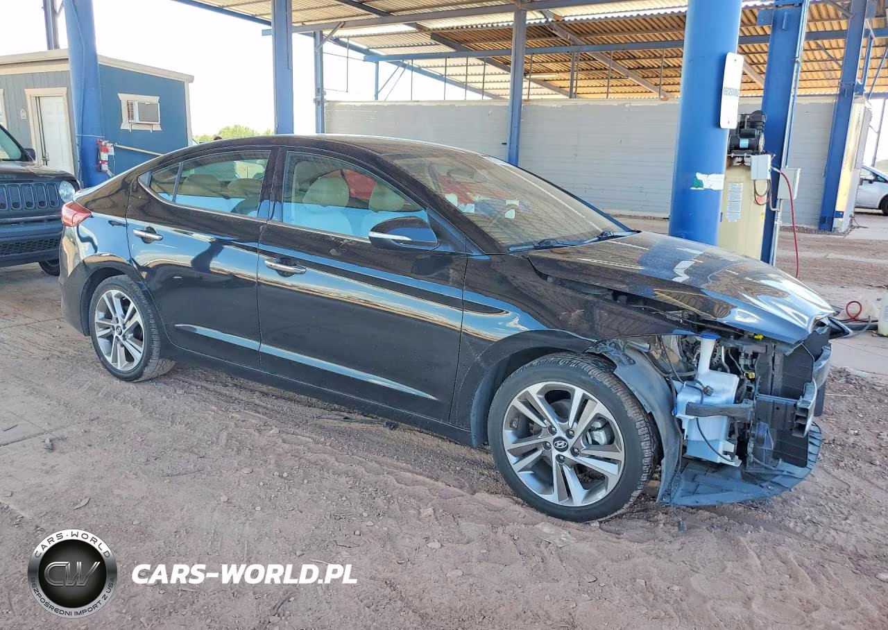 2017 Hyundai Elantra Limited VIN:5NPD84LF7HH115789 - 4