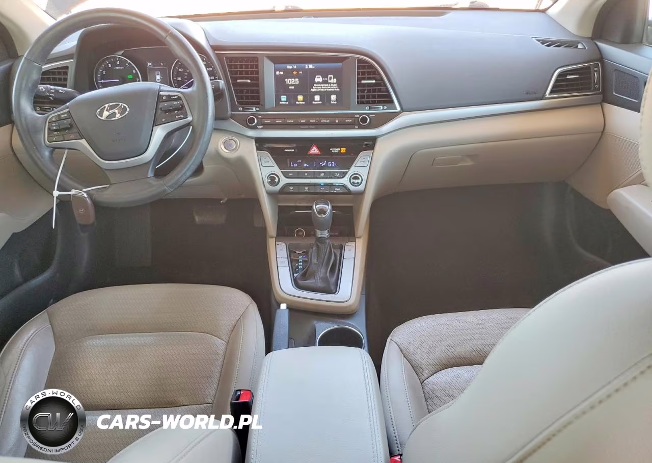 2017 Hyundai Elantra Limited VIN:5NPD84LF7HH115789 - 8