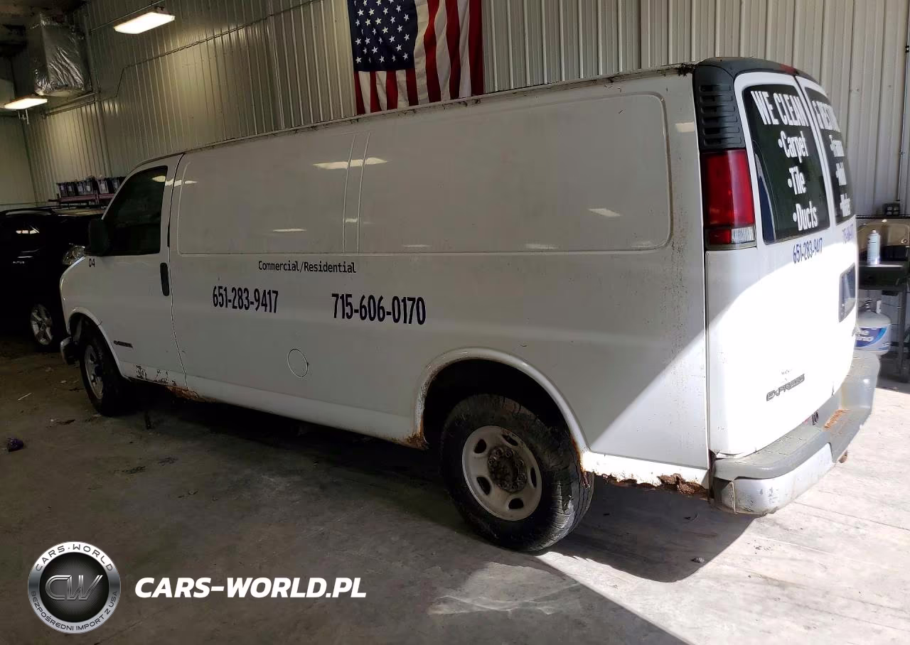 2001 Chevrolet Express G3500 Delivery Van VIN:1GCHG39R111174964 - 2