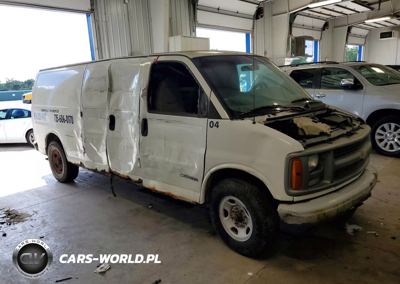 2001 Chevrolet Express G3500 Delivery Van VIN:1GCHG39R111174964 - 4