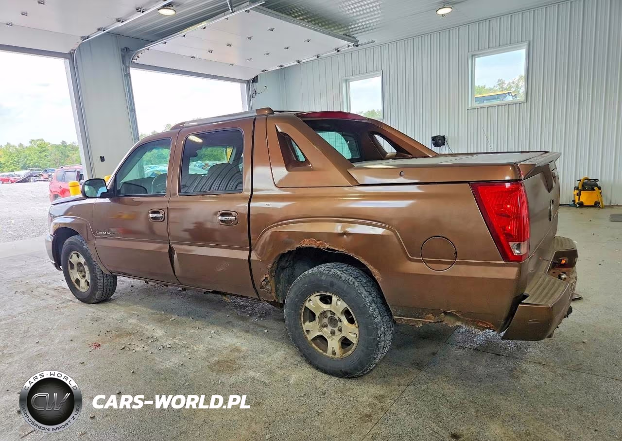 2002 Cadillac Escalade Ext VIN:3GYEK63N52G240776 - 2