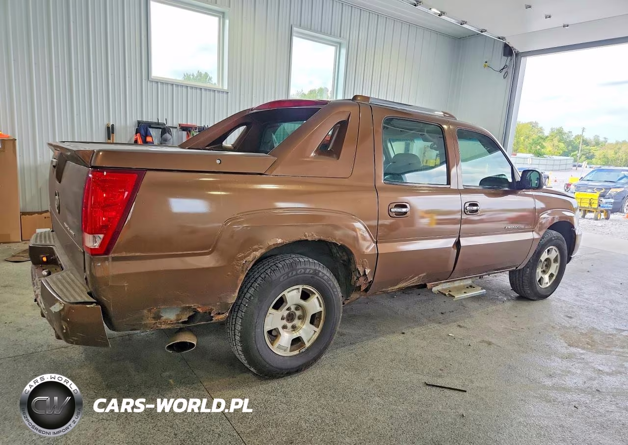 2002 Cadillac Escalade Ext VIN:3GYEK63N52G240776 - 3