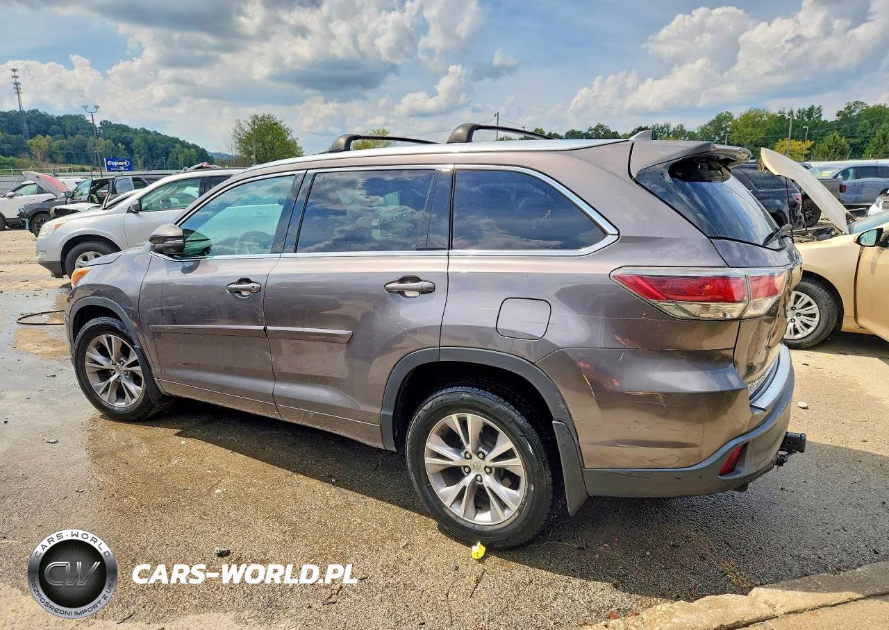 2015 Toyota Highlander Xle VIN:5TDJKRFH1FS152360 - 2