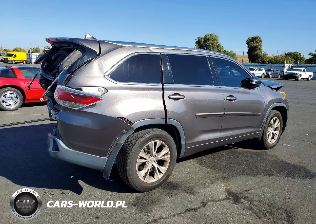 2015 Toyota Highlander Xle VIN:5TDJKRFH3FS122244 - 3