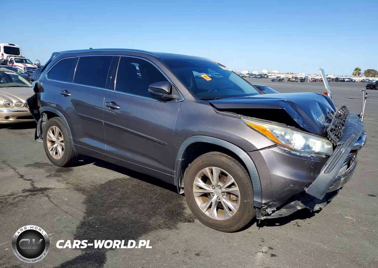 2015 Toyota Highlander Xle VIN:5TDJKRFH3FS122244 - 4