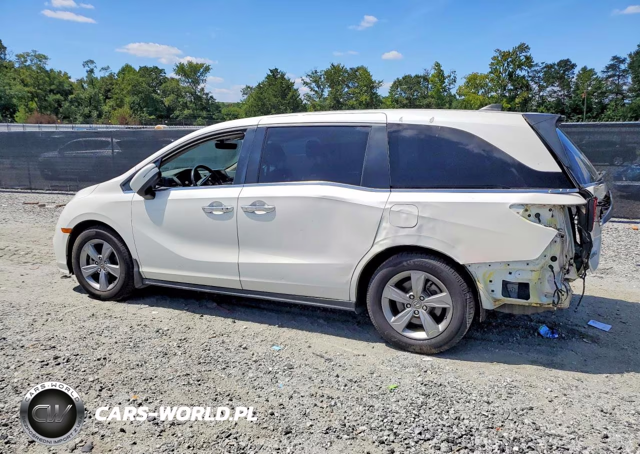 2019 Honda Odyssey Exl VIN:5FNRL6H70KB109856 - 2