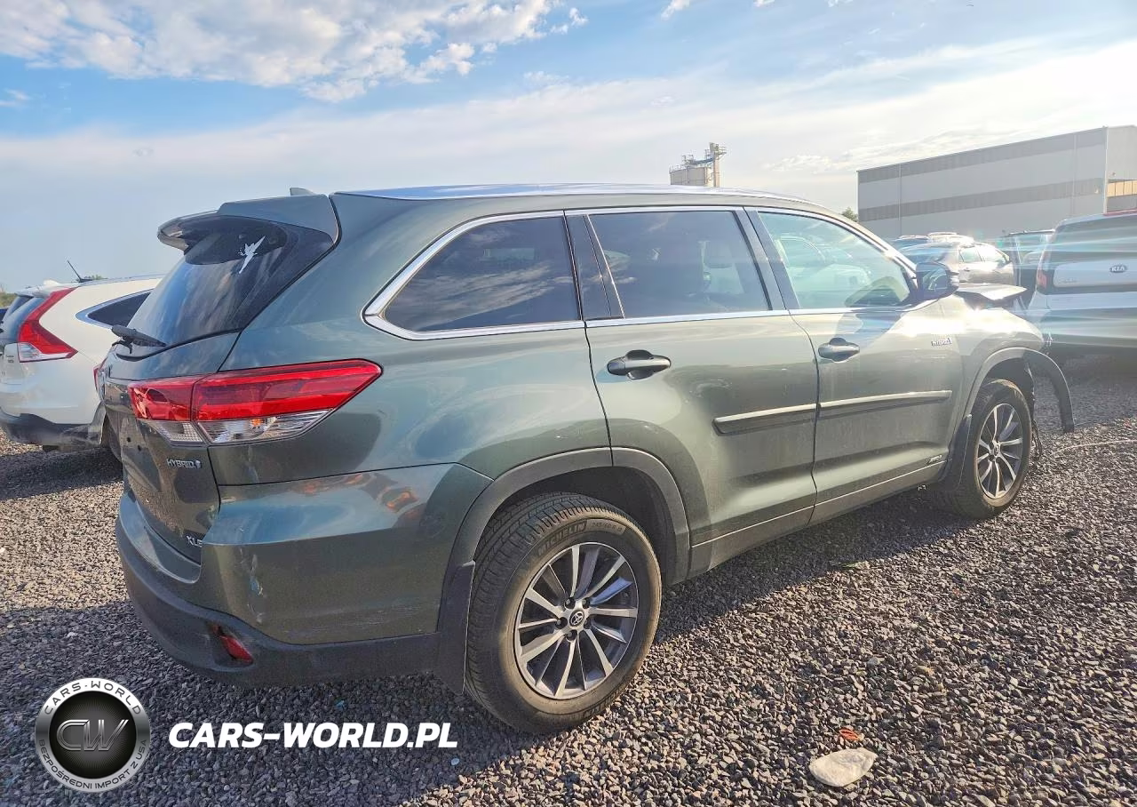 2019 Toyota Highlander Hybrid Xle VIN:5TDJGRFH6KS069700 - 3