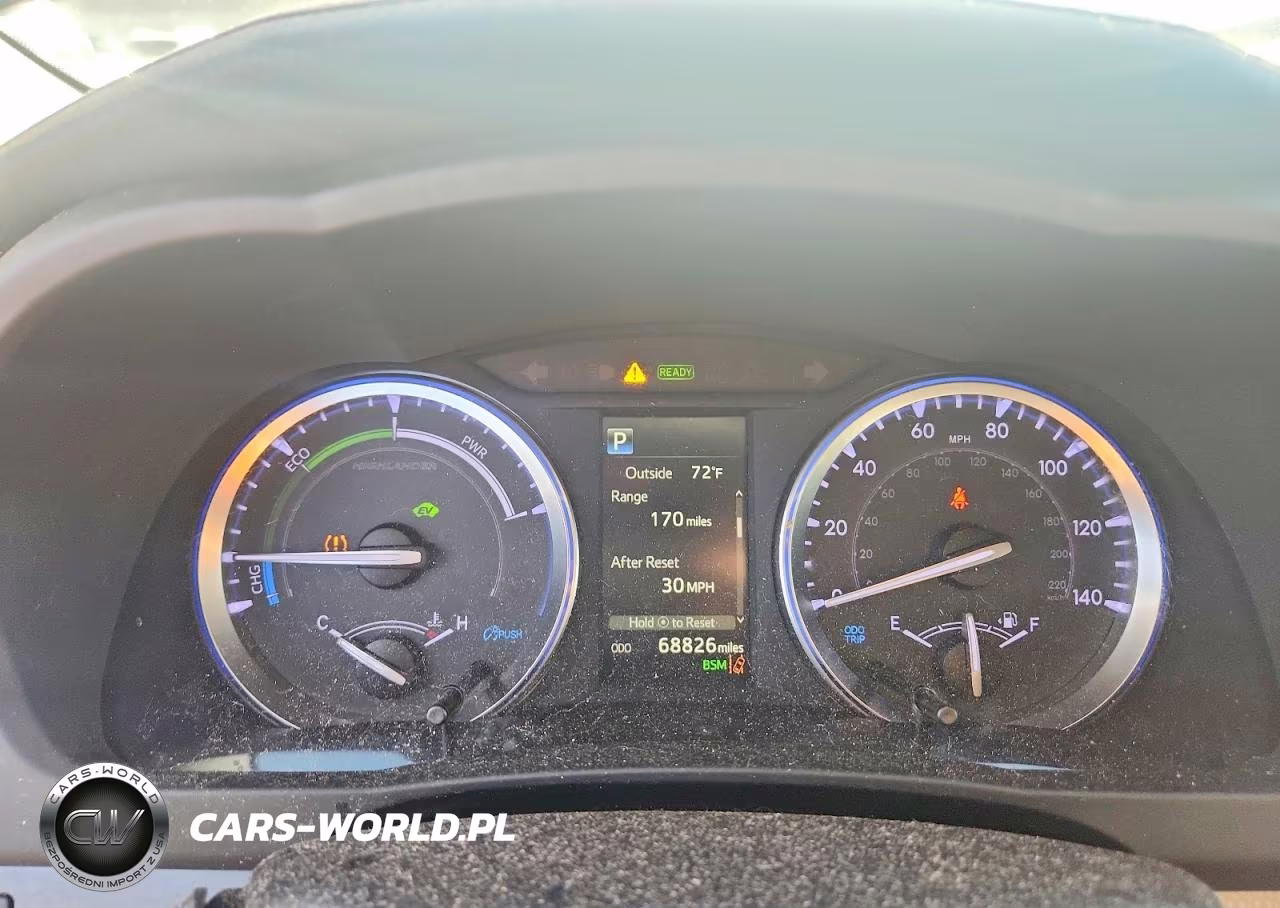 2019 Toyota Highlander Hybrid Xle VIN:5TDJGRFH6KS069700 - 9
