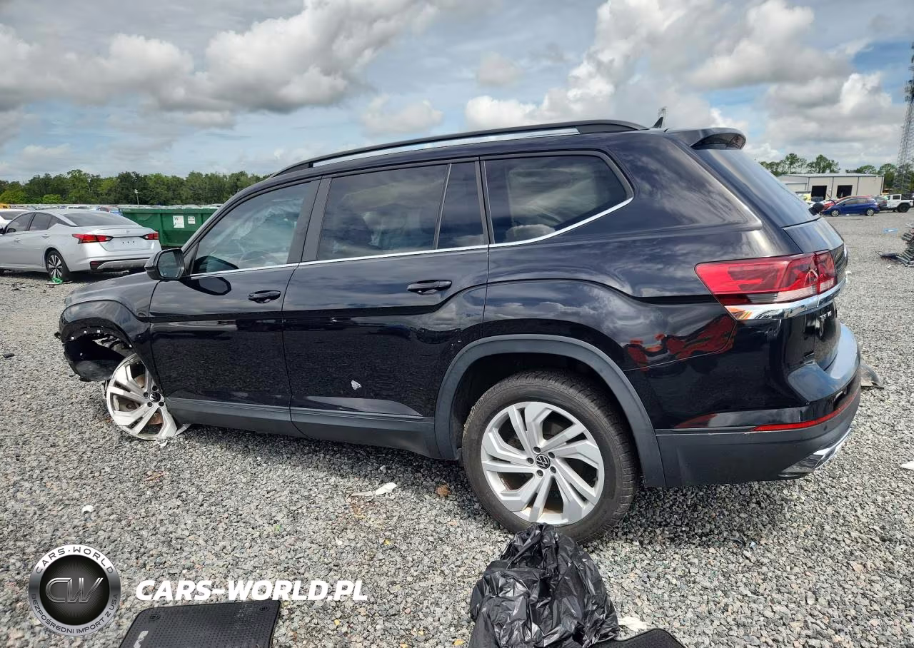 2021 Volkswagen Atlas Se VIN:1V2JR2CA1MC545332 - 2