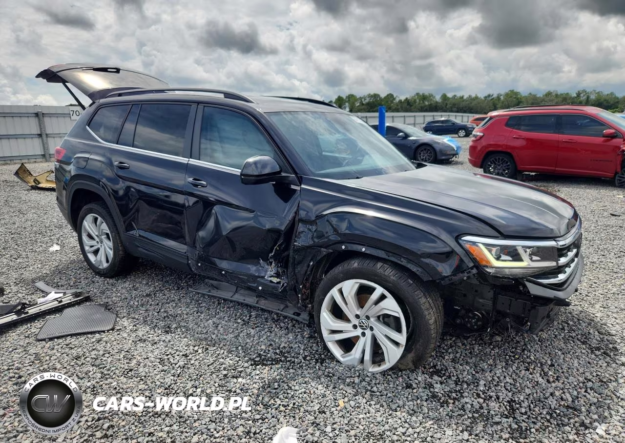 2021 Volkswagen Atlas Se VIN:1V2JR2CA1MC545332 - 4