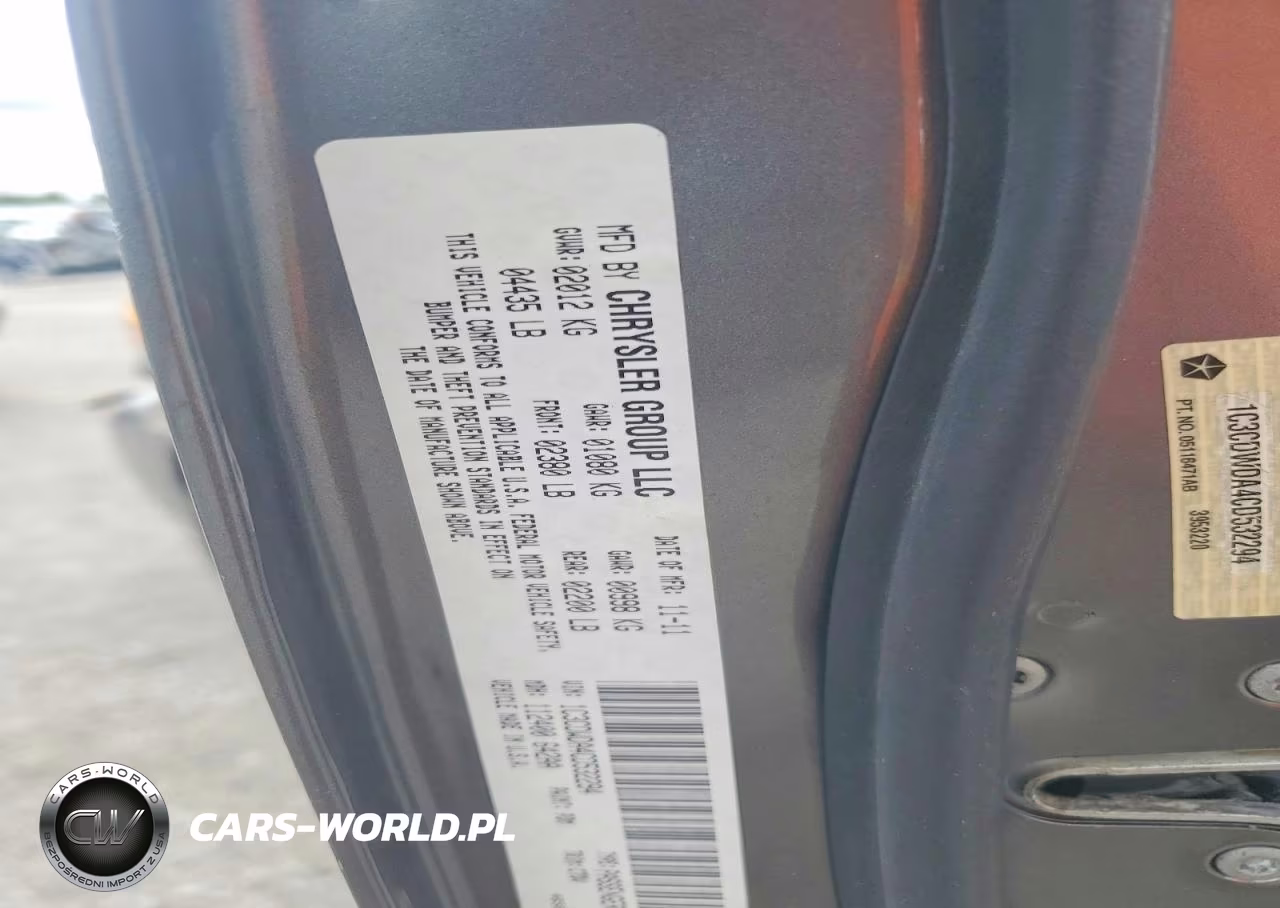 2012 Dodge Caliber Sxt VIN:1C3CDWDA4CD532294 - 12