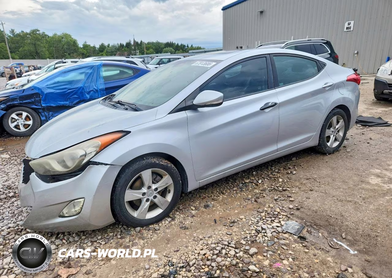 2011 Hyundai Elantra Limited VIN:5NPDH4AE1BH002194 - 1