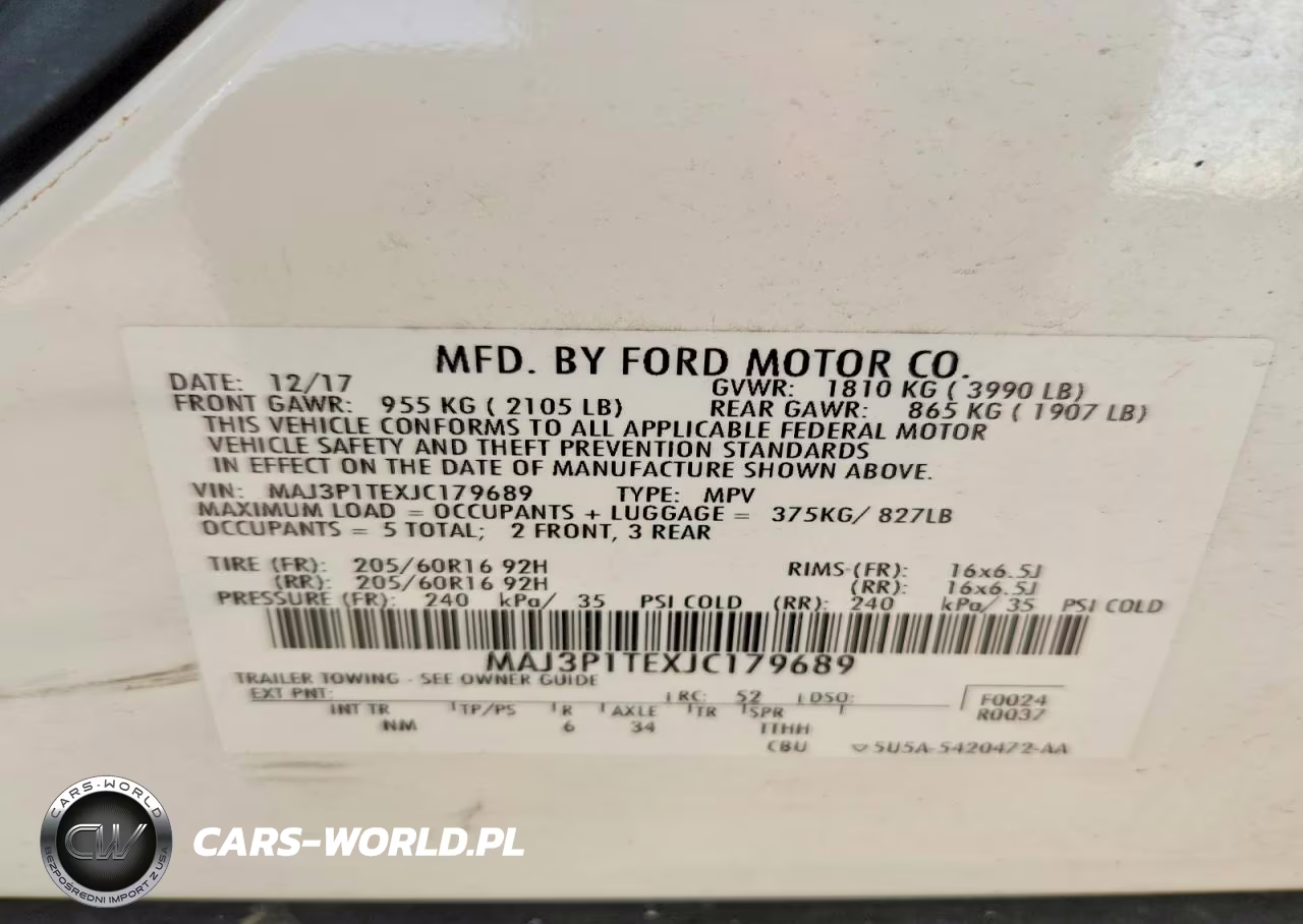 2018 Ford Ecosport Se VIN:MAJ3P1TEXJC179689 - 13