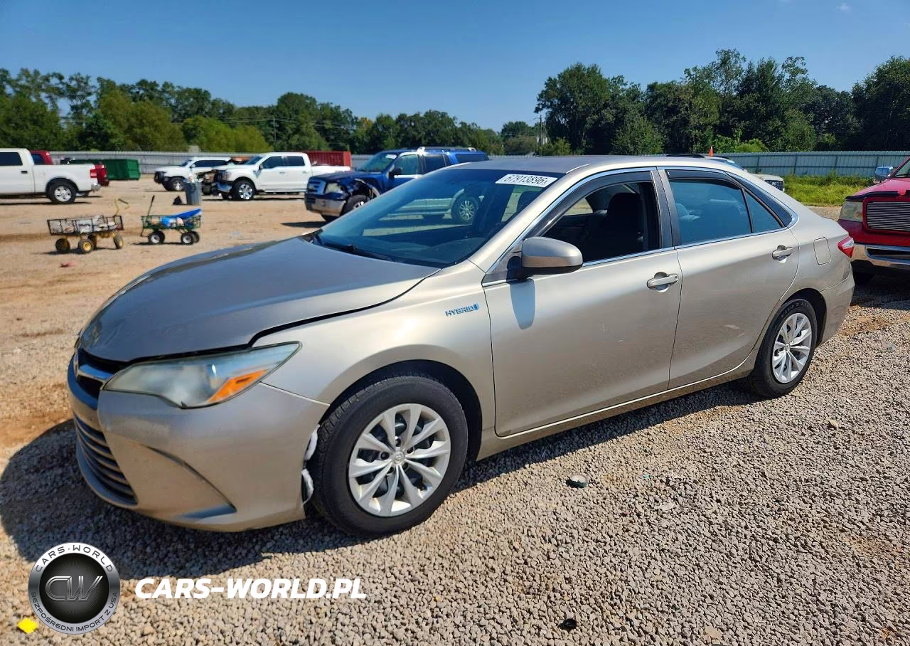 2016 Toyota Camry Hybrid Le VIN:4T1BD1FK7GU181138 - 1