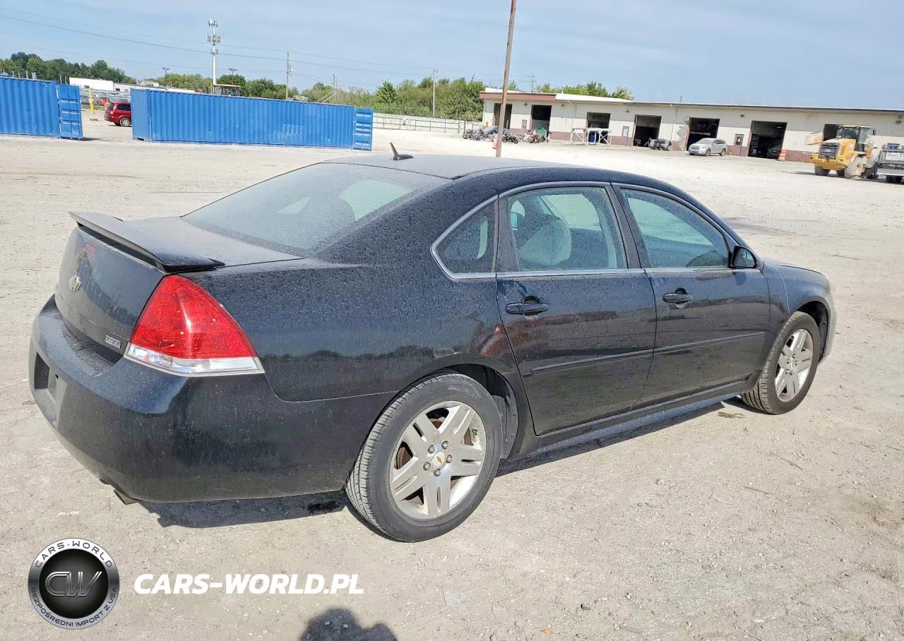 2012 Chevrolet Impala Lt VIN:2G1WB5E30C1117664 - 3