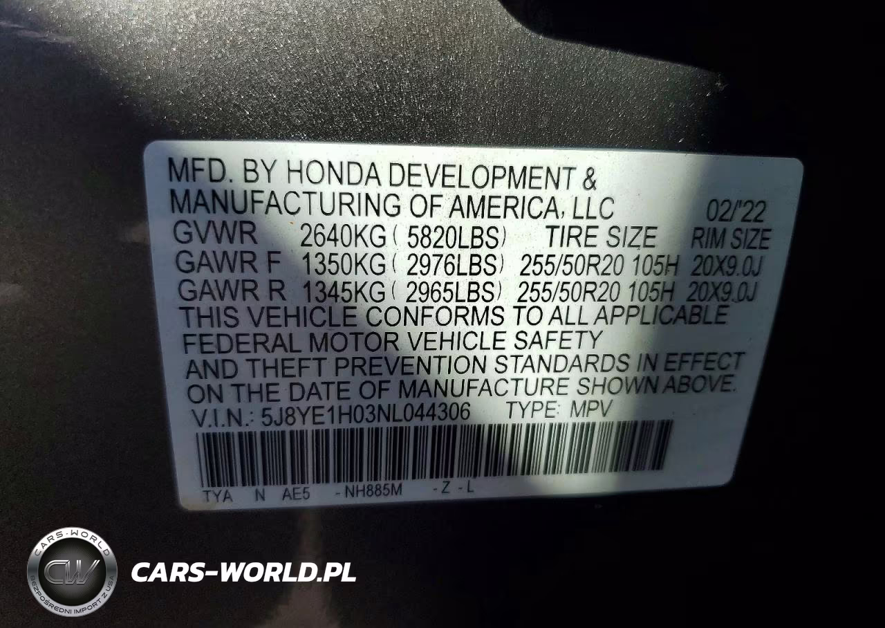2022 Acura Mdx A-Spec VIN:5J8YE1H03NL044306 - 13