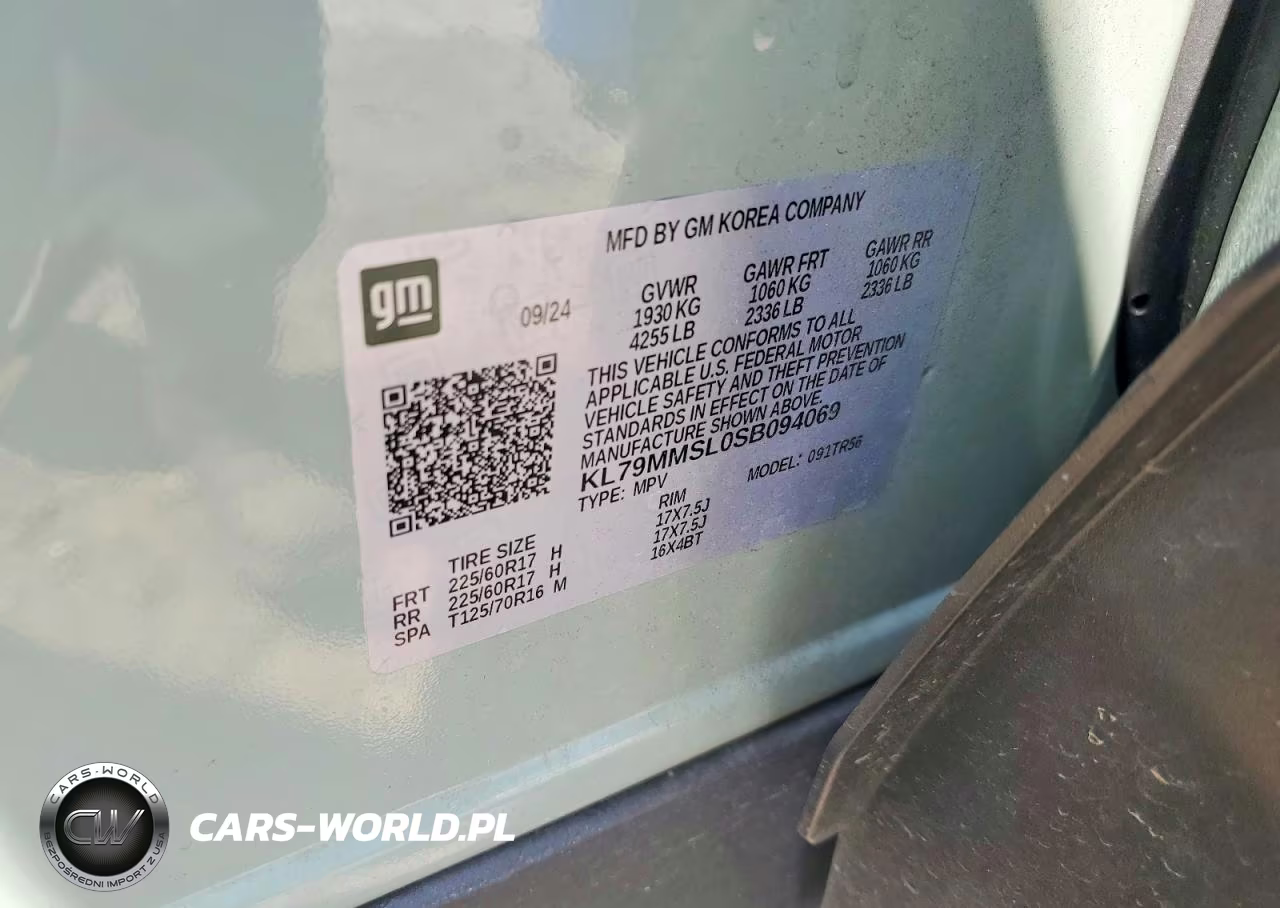 2025 Chevrolet Trailblazer Ls VIN:KL79MMSL0SB094069 - 12