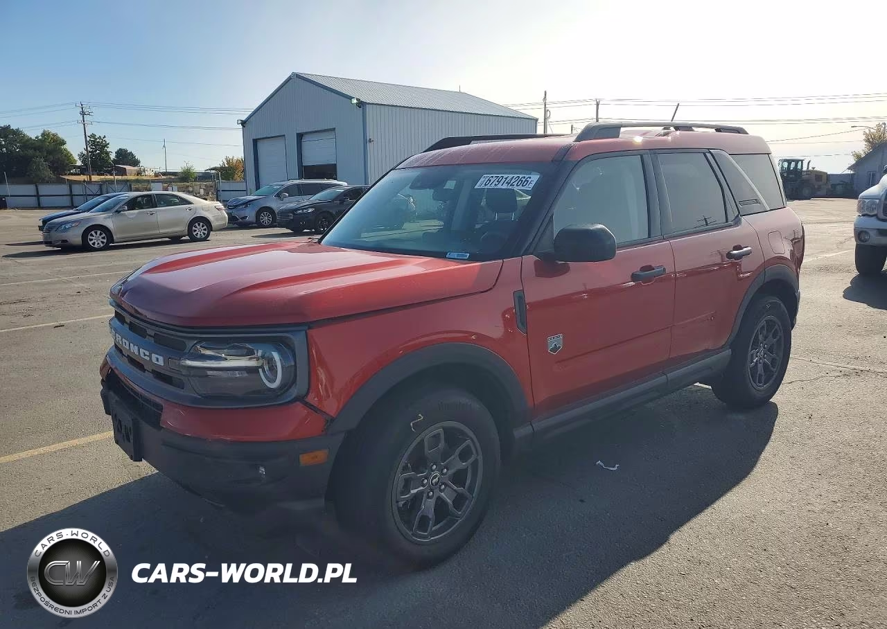 2022 Ford Bronco Sport Big Bend VIN:3FMCR9B64NRE20727 - 1