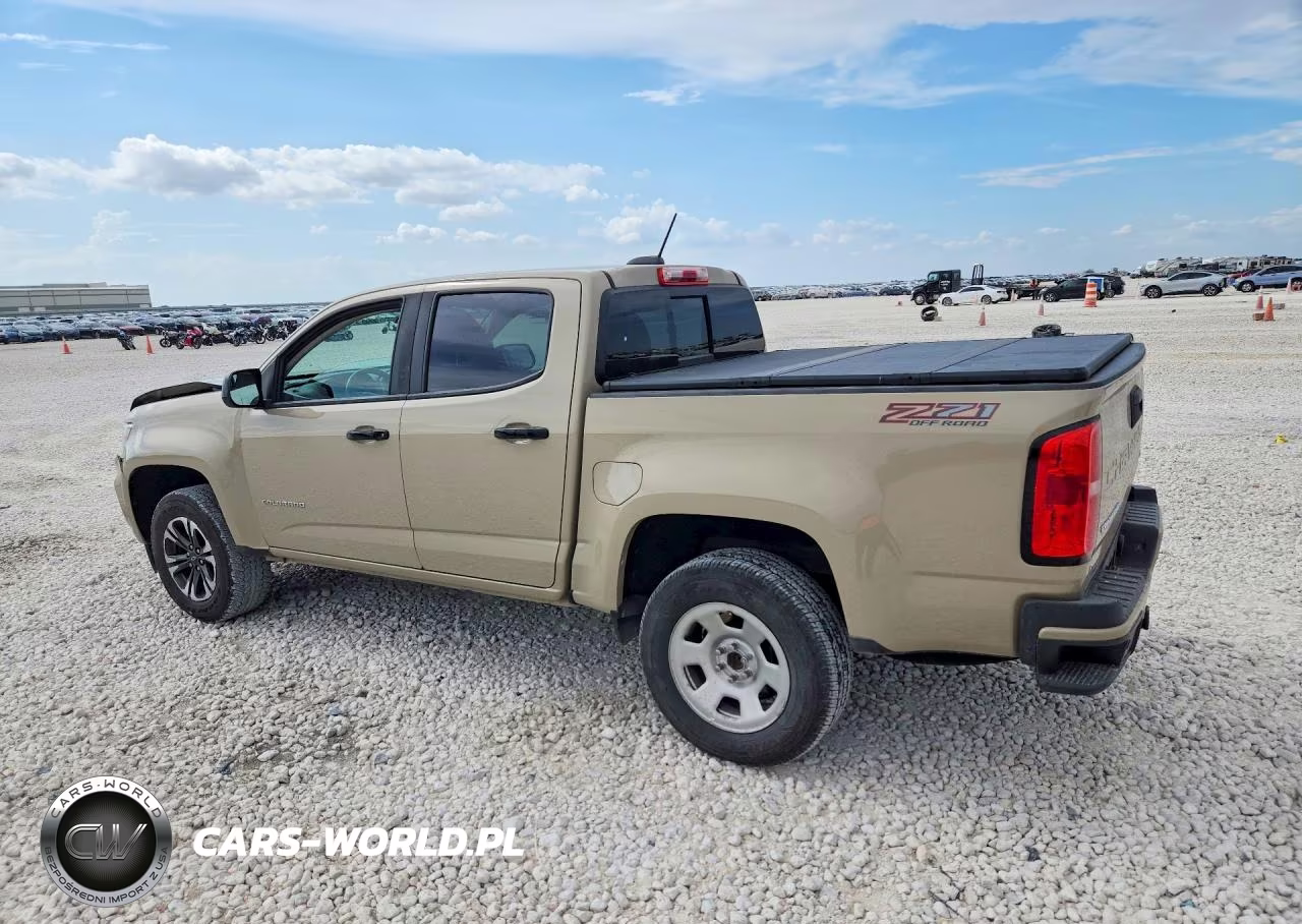 2021 Chevrolet Colorado Z71 VIN:1GCGTDEN5M1257575 - 2