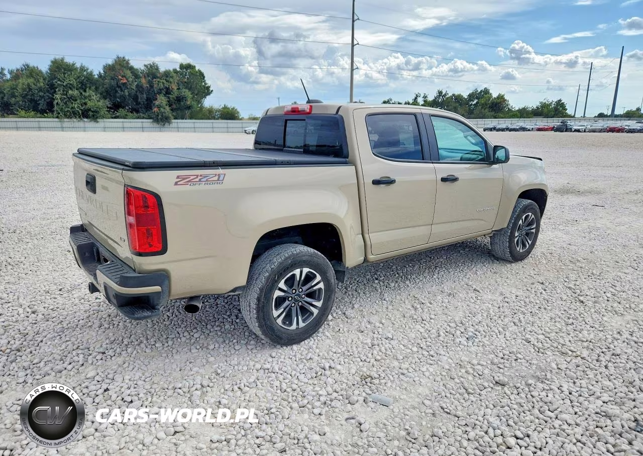 2021 Chevrolet Colorado Z71 VIN:1GCGTDEN5M1257575 - 3
